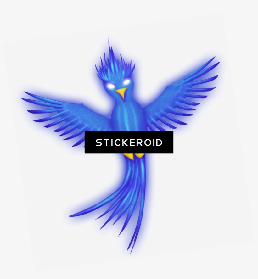 Blue Phoenix - Illustration, transparent png #4343709