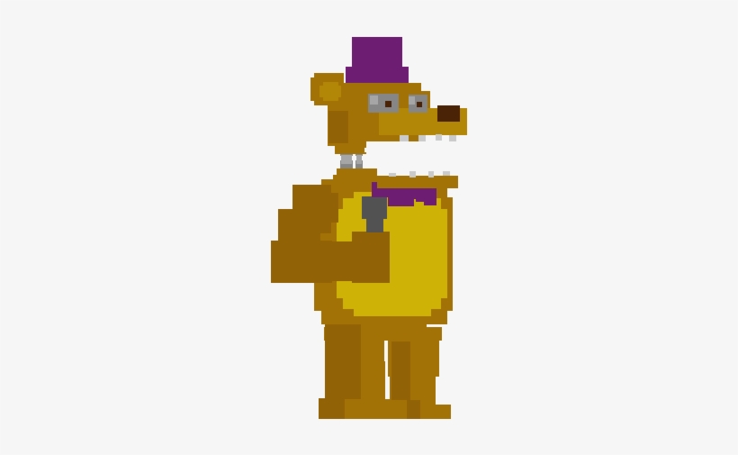 Fredbeargasp - Fnaf 4 Fredbear Minigame, transparent png #4344112