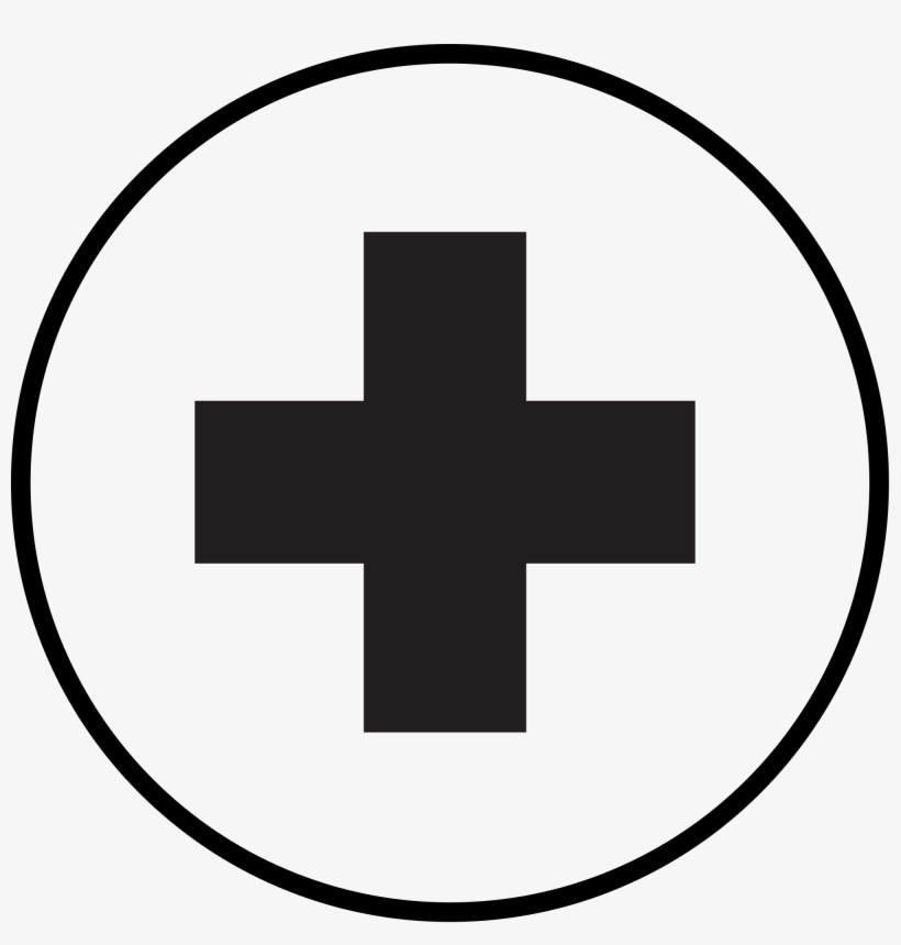 Open - Plus In Circle, transparent png #4344244