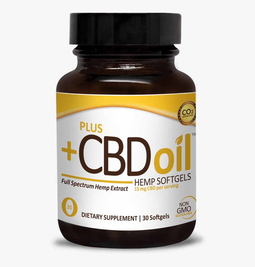 Cbd Oil Softgels 15mg Gold Formula - Plus Cbd Oil Gold, transparent png #4344249