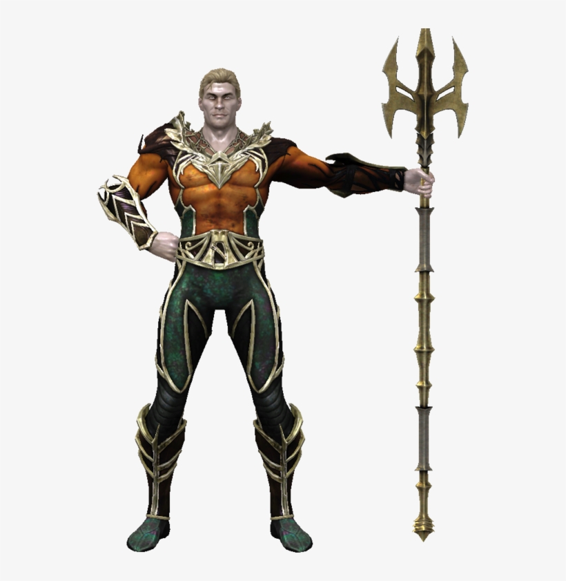 Aquaman Png Pic - Gods Among Injustice 2 Aquaman, transparent png #4344604
