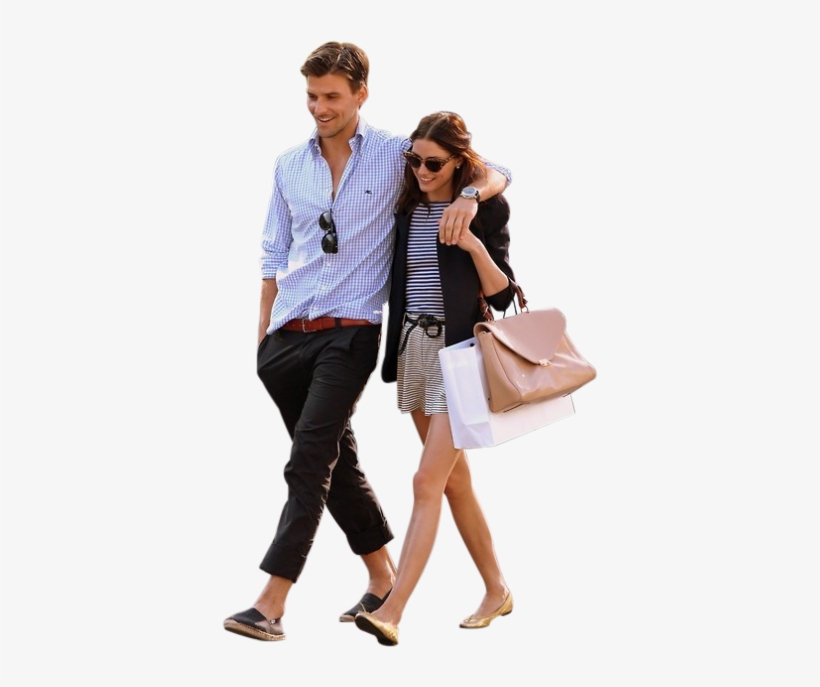 Couple Walking Png - Fashion, transparent png #4345404