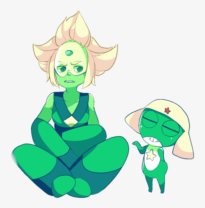 Cute Green Alien Cuties By Kaeseo - Steven Universe Keroro, transparent png #4345483