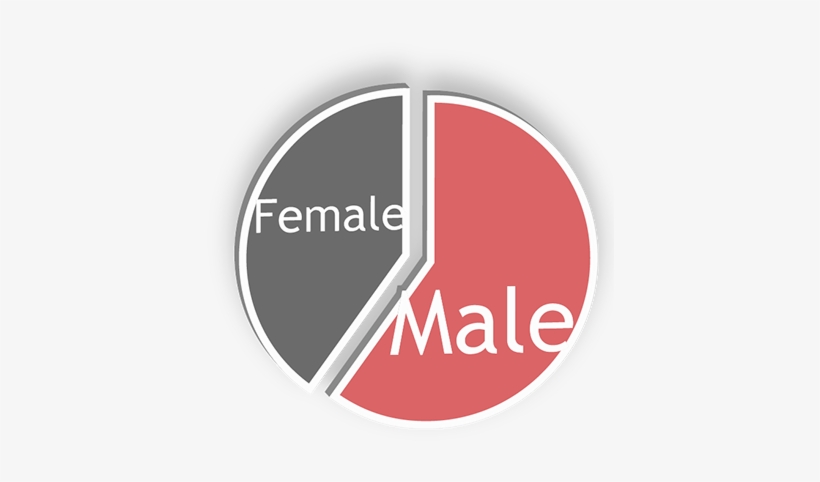 40% Of Tinder Users Are Female - Circle, transparent png #4345635