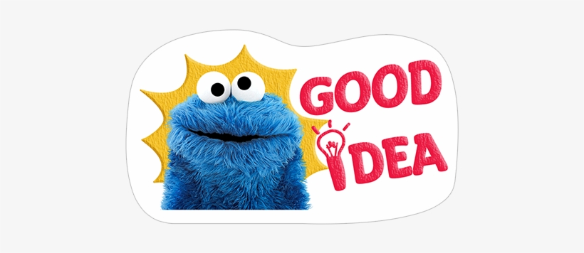 Viber Sticker «cookie Monster Stickers» - Curad 20 Piece Children's Bandages, Sesame Street, transparent png #4345636