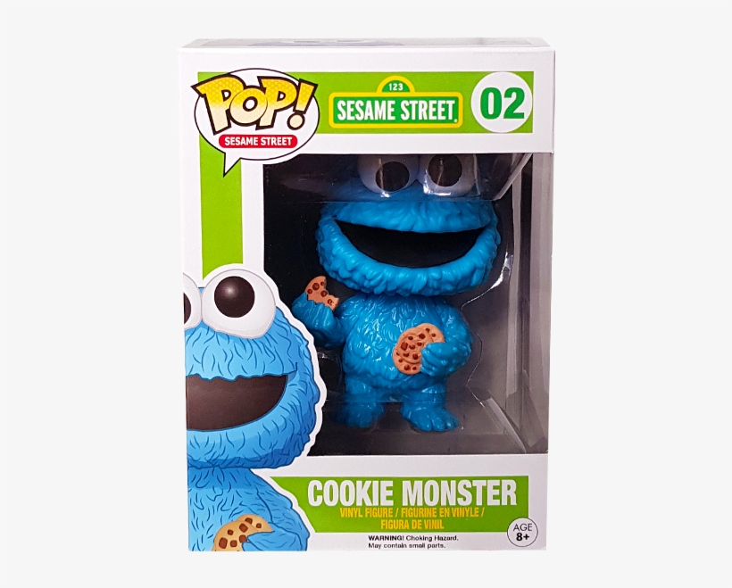 Cookie Monster Pop Vinyl Figure - Funko Pop Tv Sesame Street Cookie Monster Action Figure, transparent png #4345670