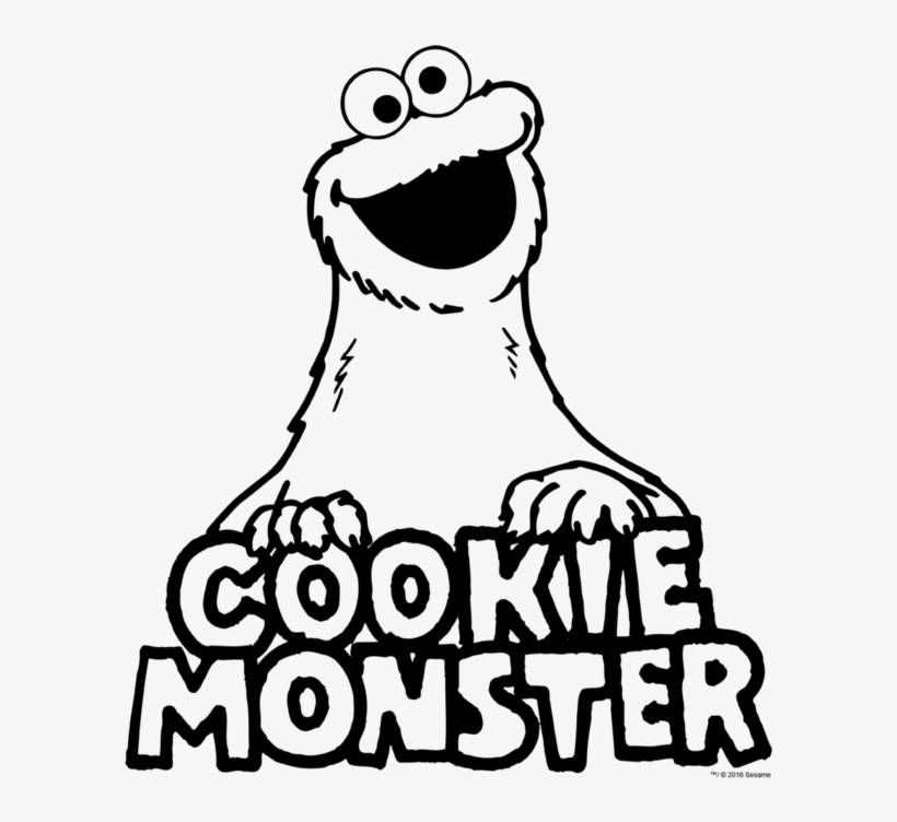 Sesame Street Vintage Cookie Monster Kid's T Shirt - Kids T-shirt: Juvenile: Sesame Street- Vintage Cookie, transparent png #4345888