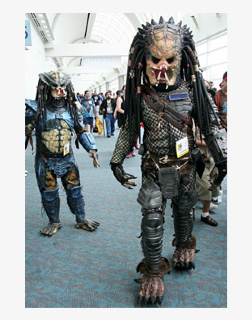 Monsters Like Walking Amongst The Other Socially Outcast - Comic Con Masquerade, transparent png #4346207