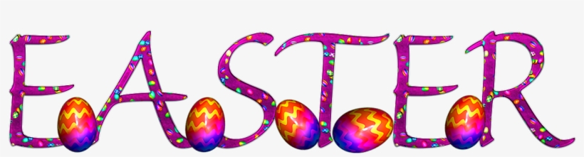 Easter In Letters, transparent png #4346389