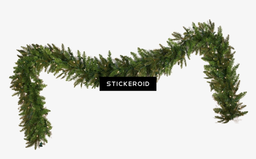 Garland - Christmas Garland, transparent png #4346554