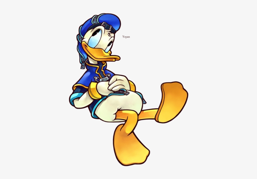 Kingdom Hearts 2 Wallpaper Probably With Anime Called - Kingdom Heart Donald Duck, transparent png #4347059