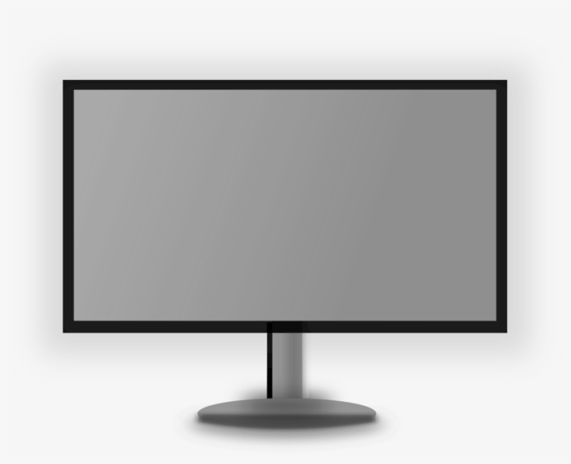 Led-backlit Lcd Computer Monitors Television Set Display - Led Big Screen Png, transparent png #4347106