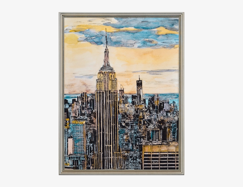 Cityscape - Nyc - New York City, transparent png #4347384