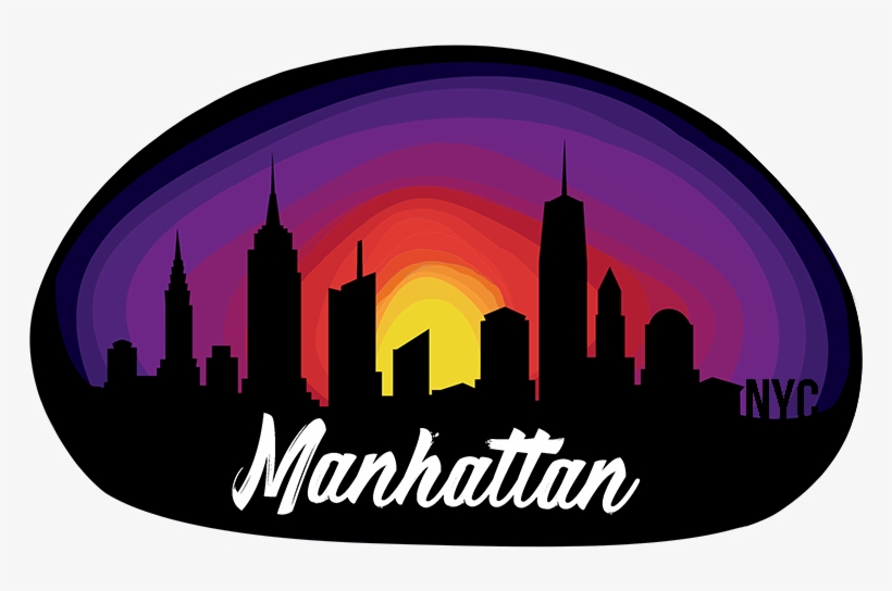 My Geofilter For Nyc Just Got Accepted, What You Guys - Skyline, transparent png #4347553