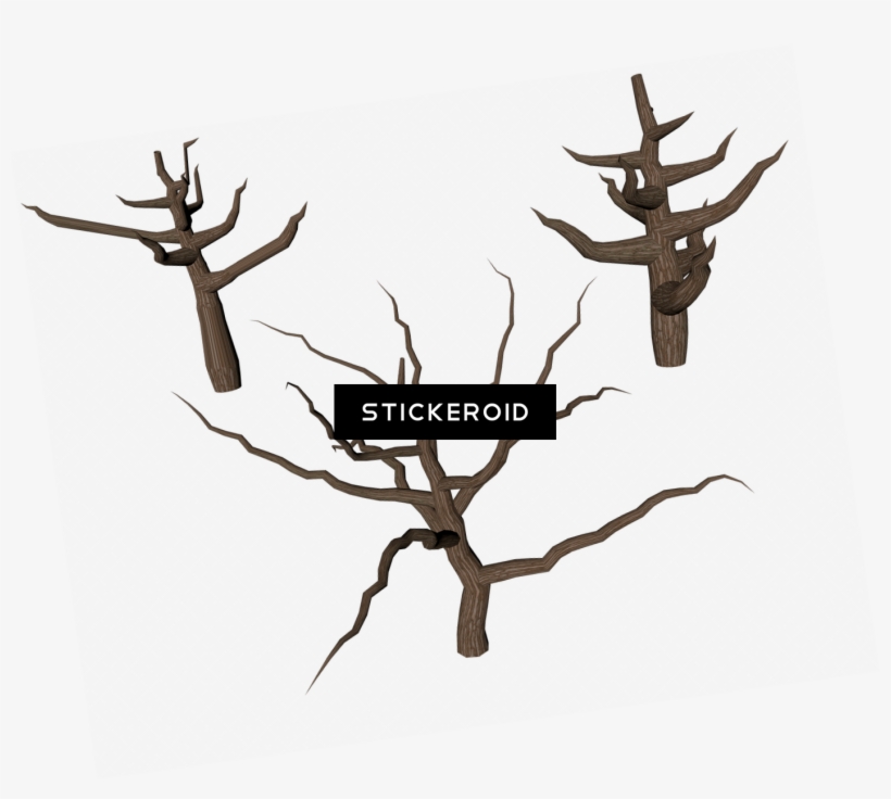 Dead Tree Trunks - Illustration, transparent png #4347669