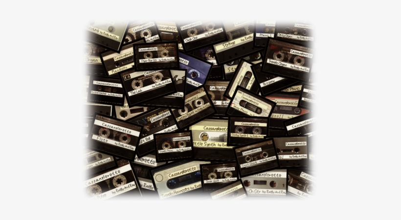 Pictbig Pile O Cassetteure - Cassette Tape Pile, transparent png #4347702
