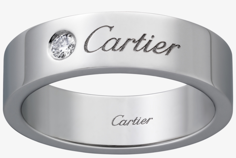 C De Cartier Wedding Ringplatinum, Diamond - Church Of Saint-sulpice, Paris, transparent png #4347877