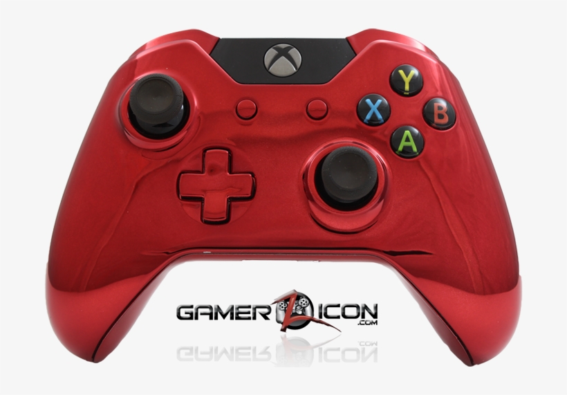 Marine Grade Hydrodipped Finish - Xbox One Red Chrome Controller, transparent png #4348787