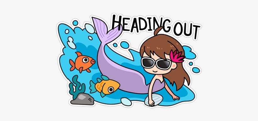 Heading Out Mermaid - Legend Of Blue Sea Cartoon, transparent png #4348846