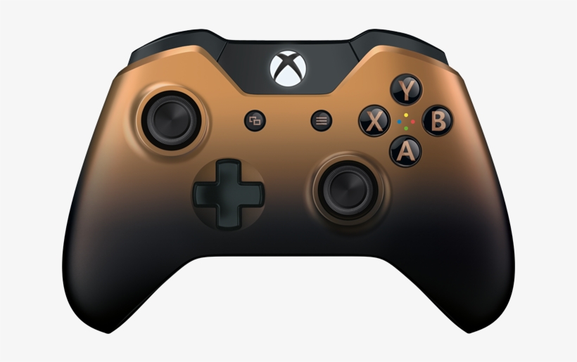 Xbox One Controller Png For Kids - Microsoft Copper Shadow Wireless Controller - Xbox, transparent png #4348880