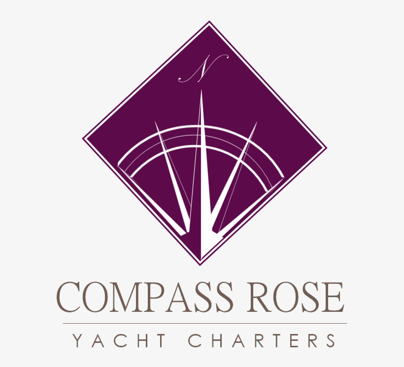 Compass Rose Yacht Charters - Letter, transparent png #4348929