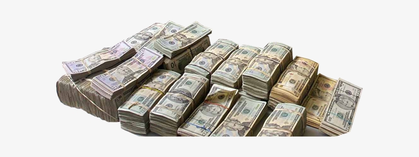 Stacks Of Money Png - Rubber Band Money Png, transparent png #4349231