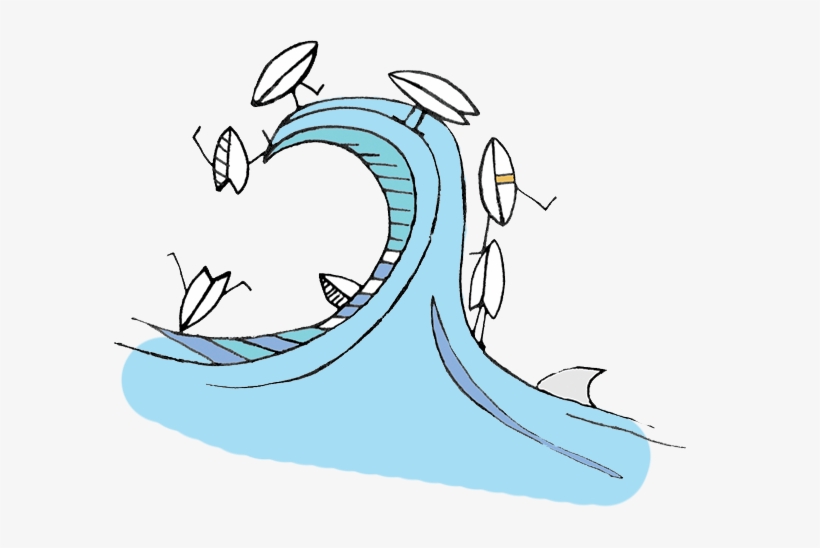 Waves - Portable Network Graphics, transparent png #4349375