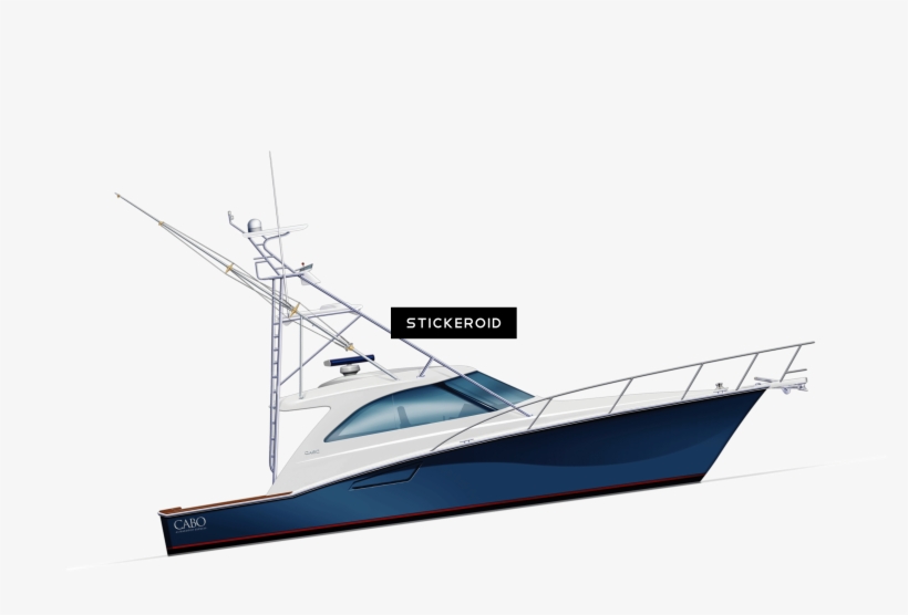 Cabo Yachts Boat Yacht - Luxury Yacht, transparent png #4349376