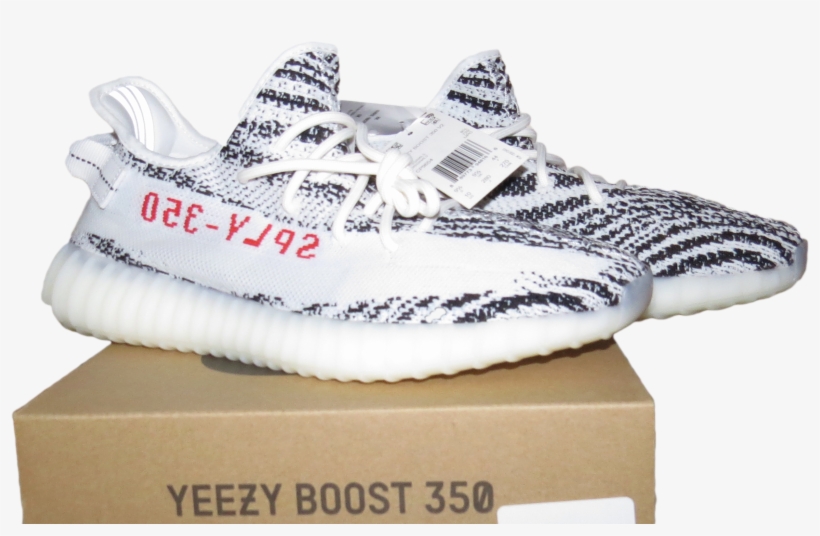 Image Of Adidas Yeezy Boost V2 "zebra" - Pacsun, transparent png #4349854
