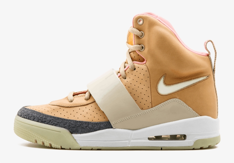 Nike Air Yeezy “net” - Nike Air Yeezy - 9.5 Shoes Metallic 366164 111, transparent png #4349897