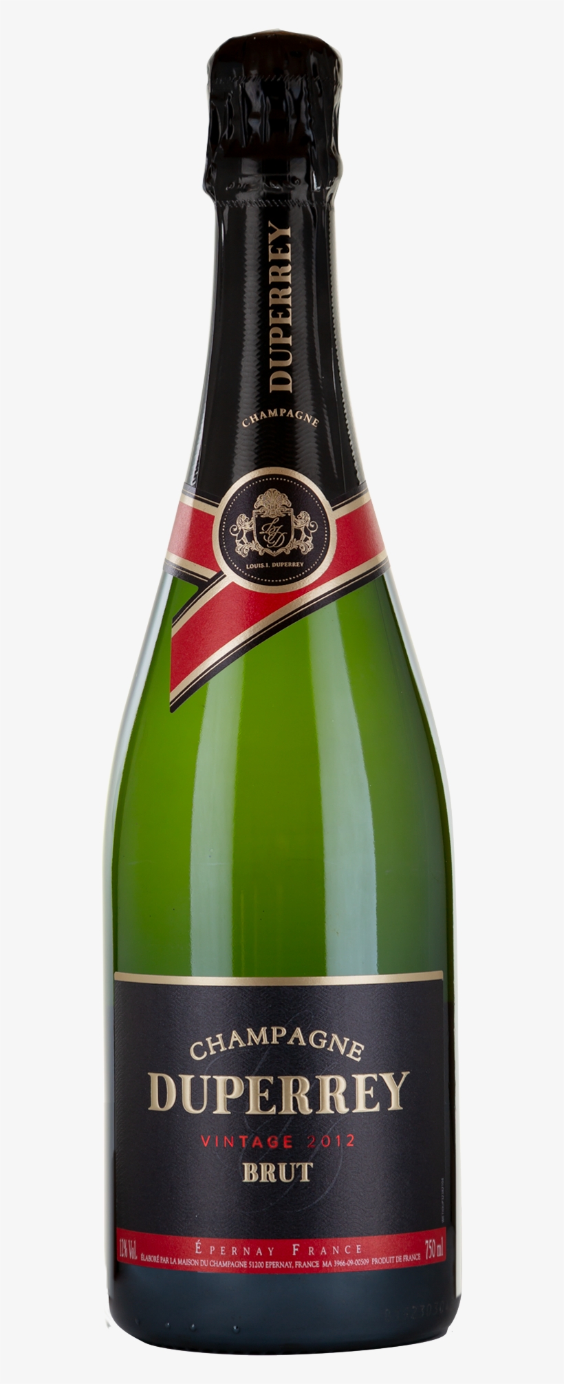 Champagne Duperrey Vintage Brut Bottle - 1998 Krug Jeroboam, transparent png #4351556