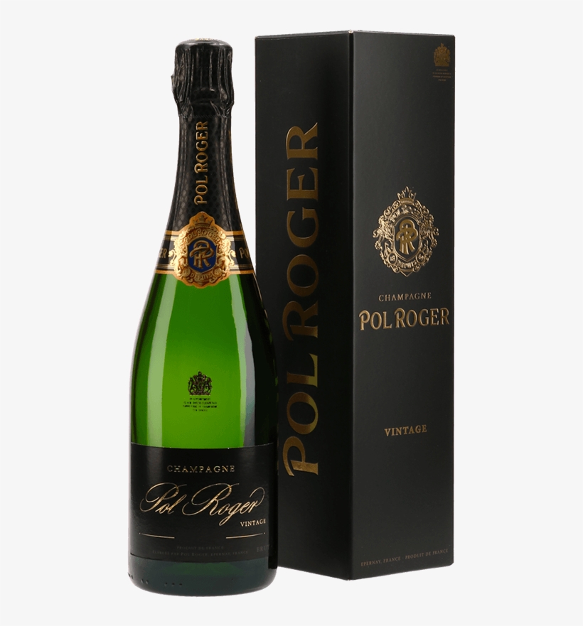 Pol Roger Blanc De Blancs 2004 750ml Wine, transparent png #4351656
