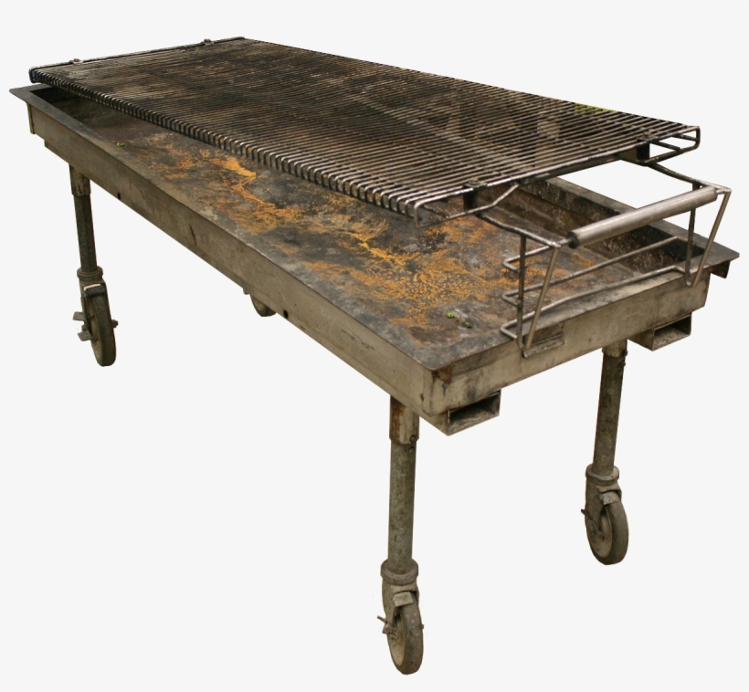 2' X 4' Charcoal Grill - Charcoal Event Grill, transparent png #4351962