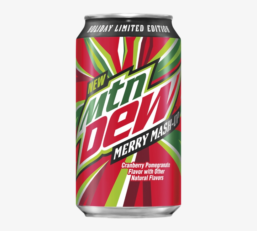 Mountain Dew Merry Mash-up - Mountain Dew Baja Blast, transparent png #4351963