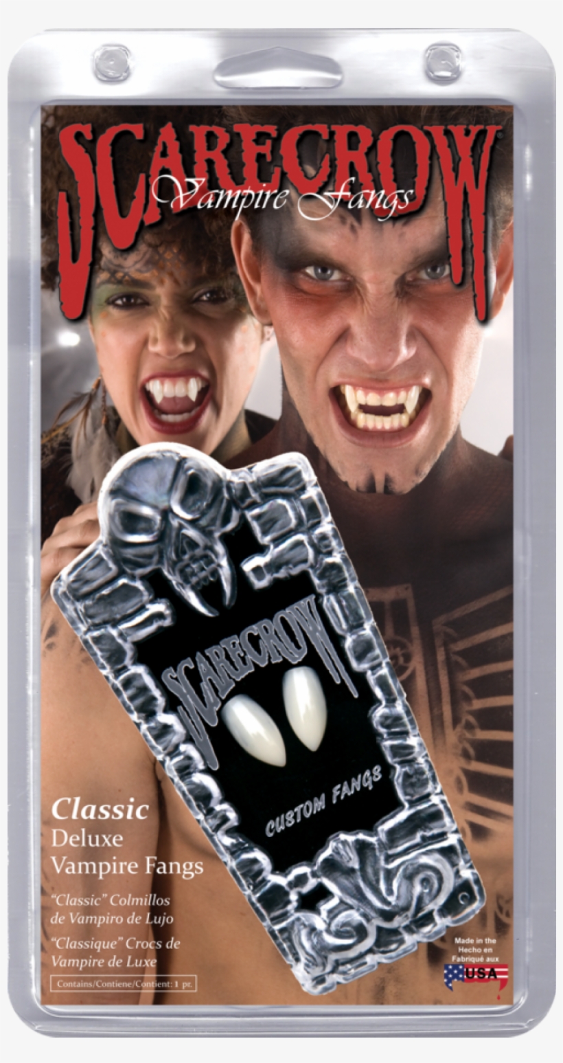 Scarecrow Vampire Fangs Classic Custom - Costume Fangs, transparent png #4352225