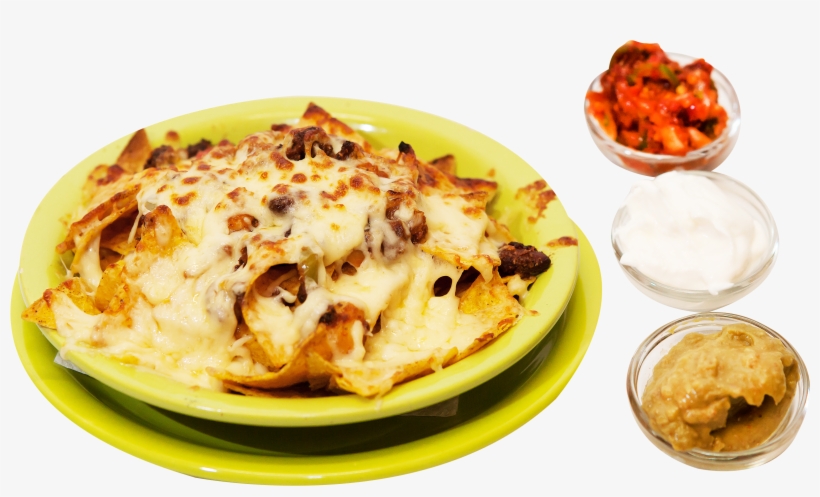 Nachos Con Carne - Baked Goods, transparent png #4352365