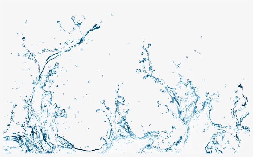 Muestra De Agua Raindrop Png Transparente - Splash Water, transparent png #4352547