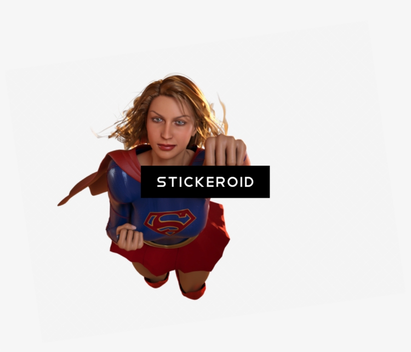Supergirl - Superman, transparent png #4352666