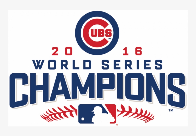 Chicago Cubs Logos Iron Ons - Indians 2016 World Series Champions, transparent png #4352838