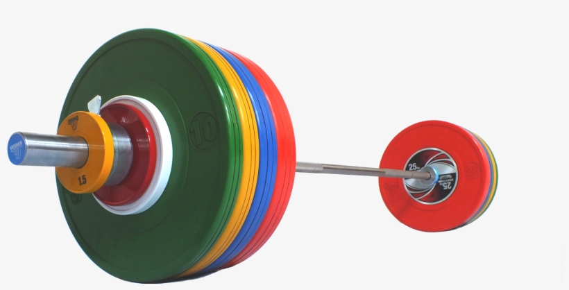 Competition Barbell - Barbell, transparent png #4353117