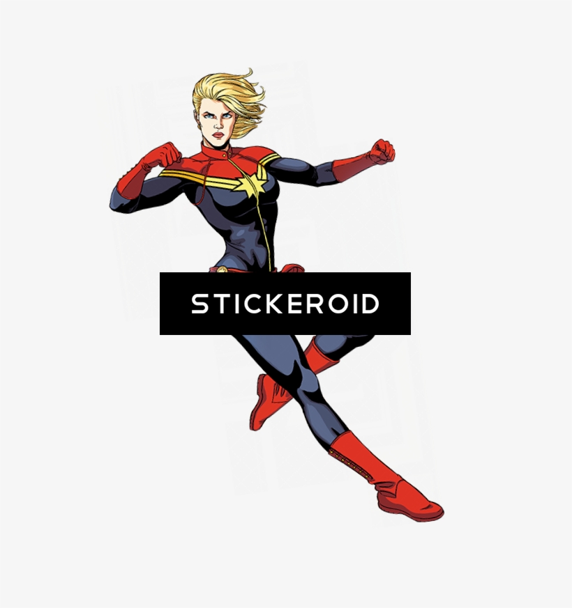 Captain Marvel - Poster Captain Marvel No. 7: Captain Marvel, 91x61cm., transparent png #4354605