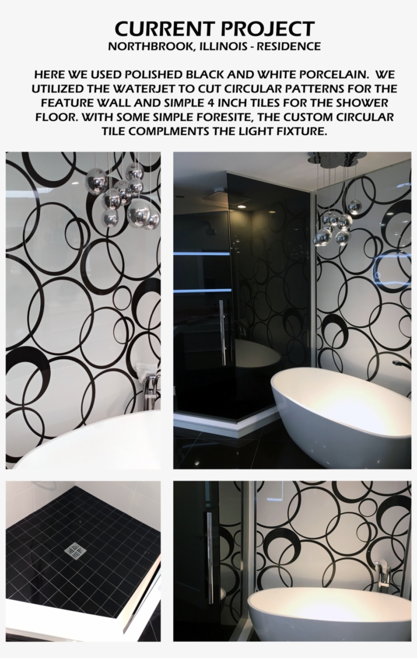 Northbrook Residence Waterjet Feature Wall, transparent png #4354933