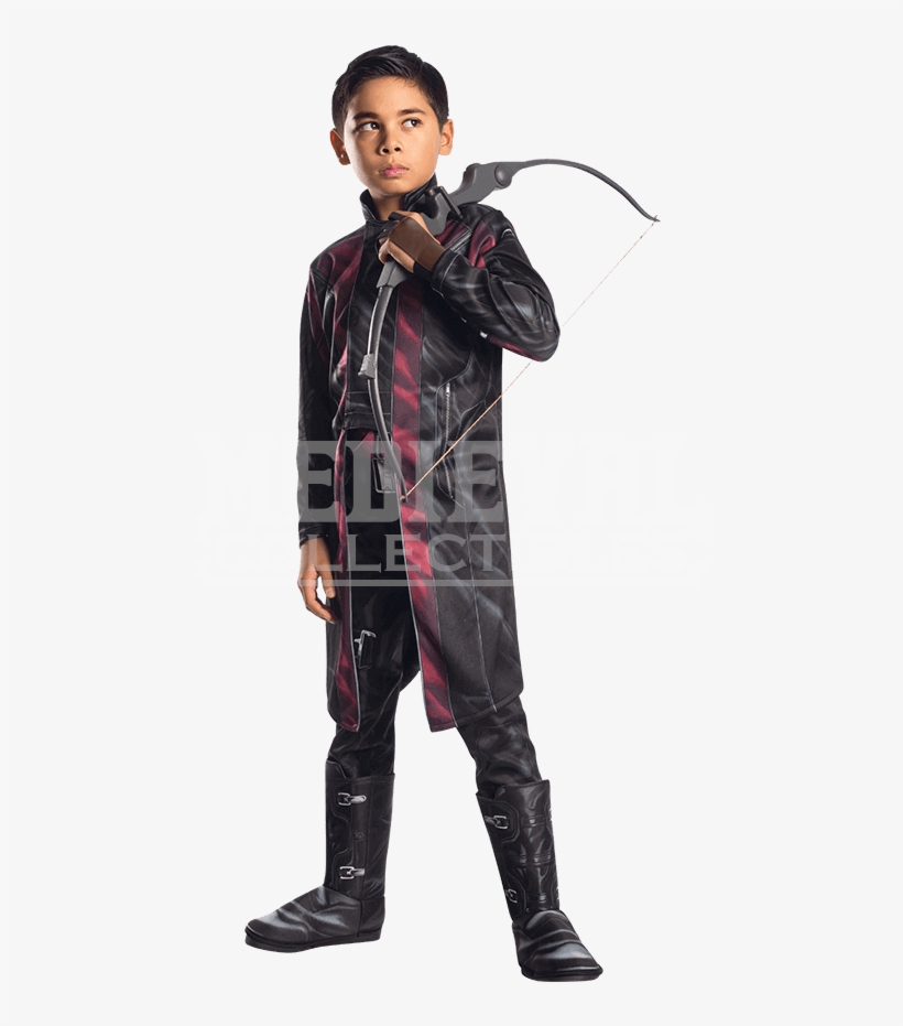 Boys Age Of Ultron Deluxe Hawkeye Costume - Hawkeye Avengers Costume Boy, transparent png #4354990