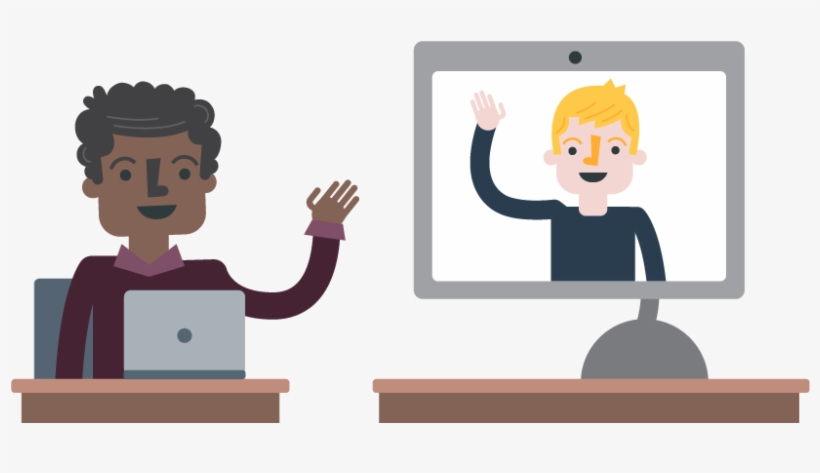 Virtual And On-site Professional Development - Virtual Teacher Png, transparent png #4355034