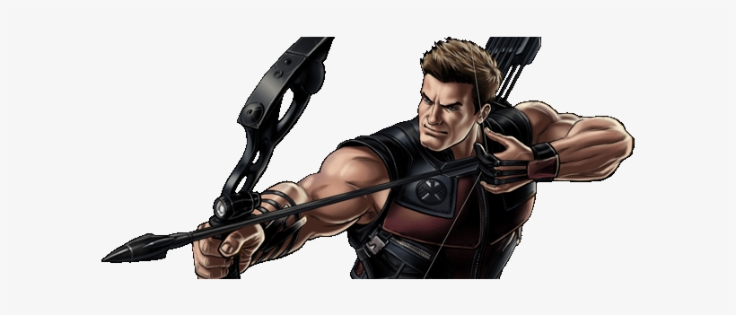 Hawkeye Marvel Avengers Alliance Download - Clint Barton The Marvel Avengers, transparent png #4355183