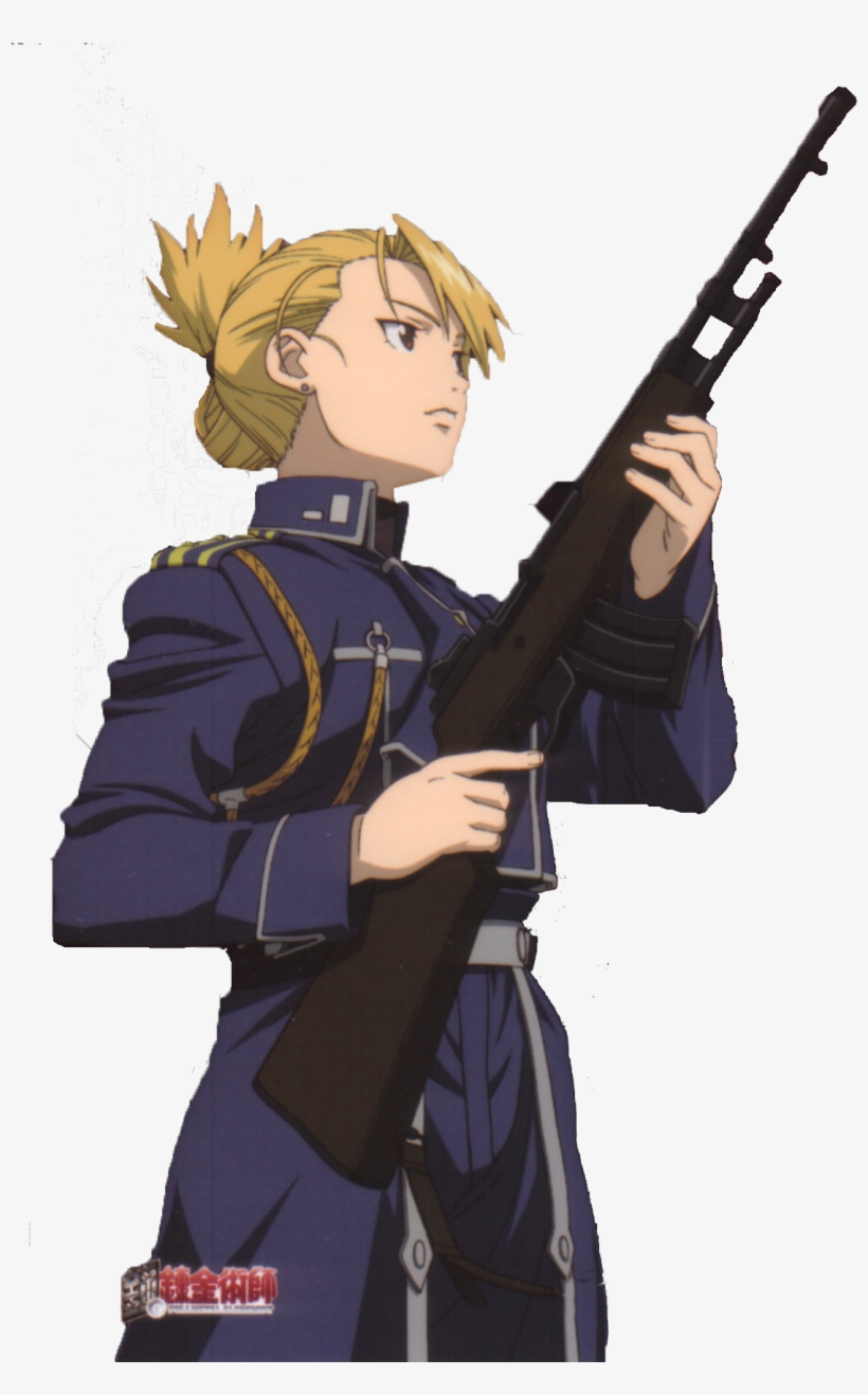 Riza Hawkeye - Risa Full Metal Alchemist, transparent png #4355207