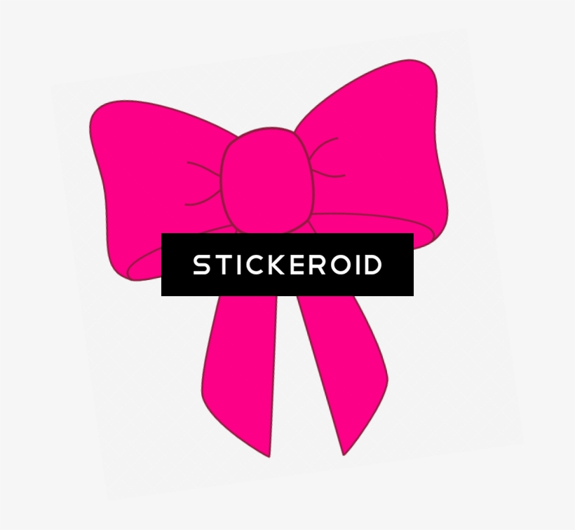 Pink Bow - Sleeve Tattoo, transparent png #4355497