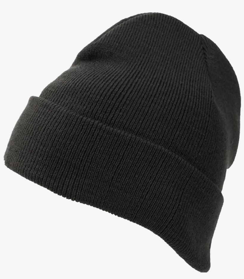 Charcoal-cuffed - Beanie, transparent png #4355646