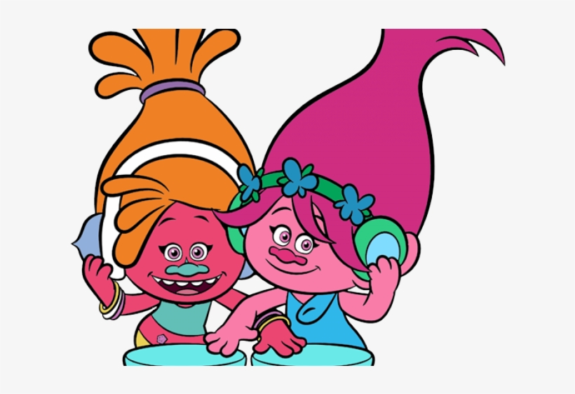 Poppy Clipart Poppy Troll Head - Dj Suki And Poppy, transparent png #4355878