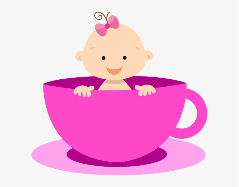 Grávida E Bebê - Baby In A Teacup, transparent png #4356324